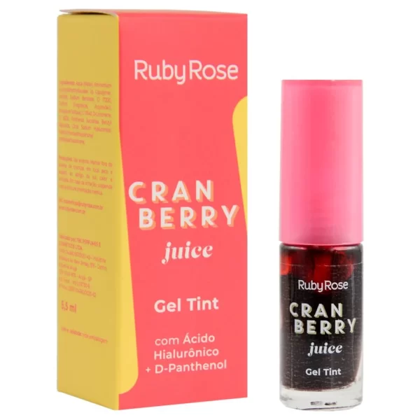 Ruby Rose Gel Tint Crean berry juice